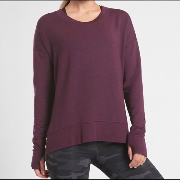 Athleta coaster luxe sweatshirt - Picture 1 of 6
